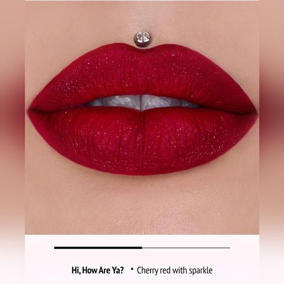 NIB!🔥"Hi, How are Ya?"Rare Jeffree Star Velour Liquid Lipstick🍒 Shimmer - Picture 8 of 8